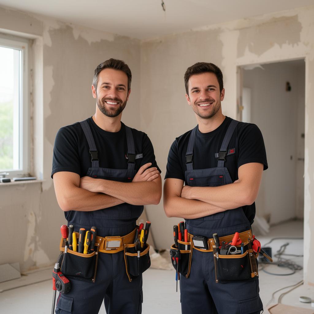 L'équipe EGBR, électriciens certifiés RGE Qualifelec à Salon-de-Provence